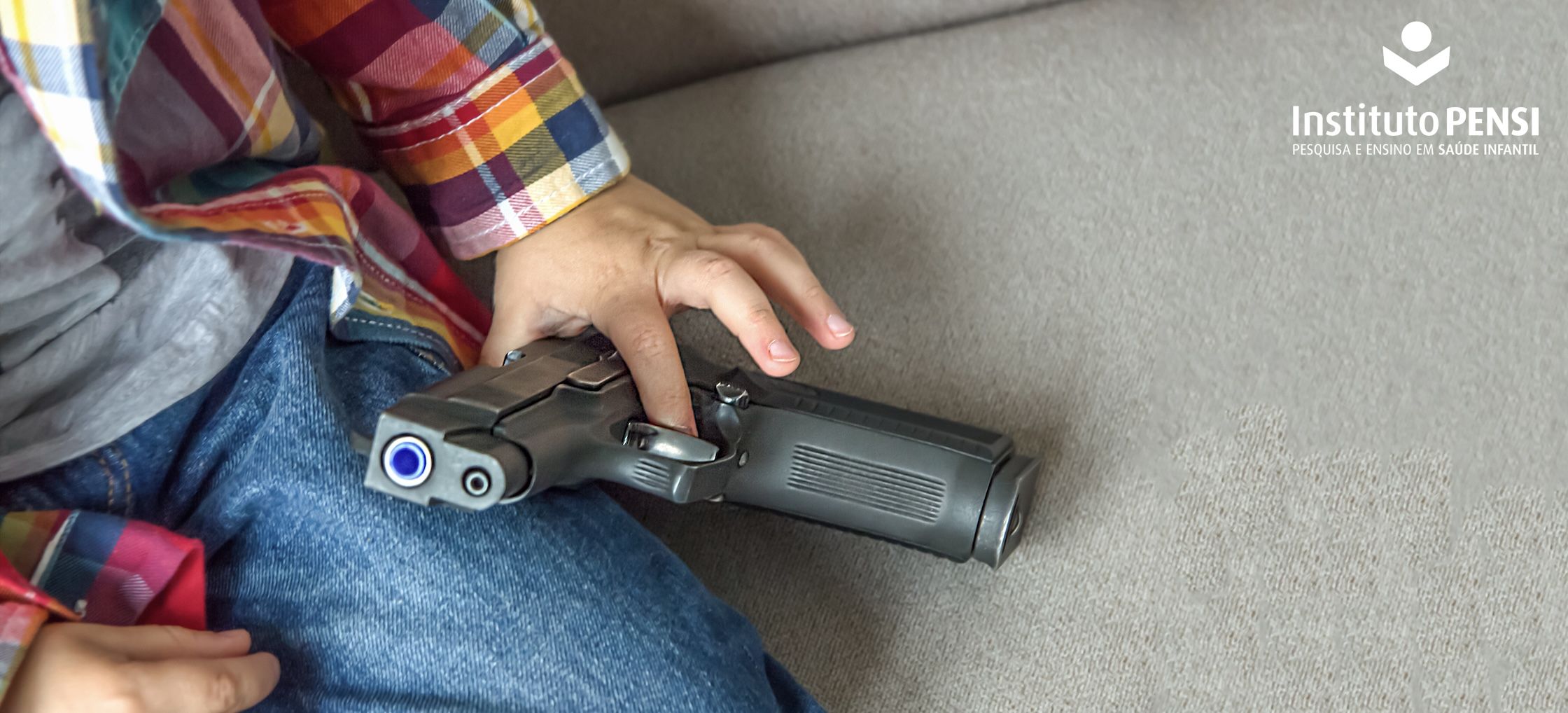 O perigo da arma de fogo para crianças