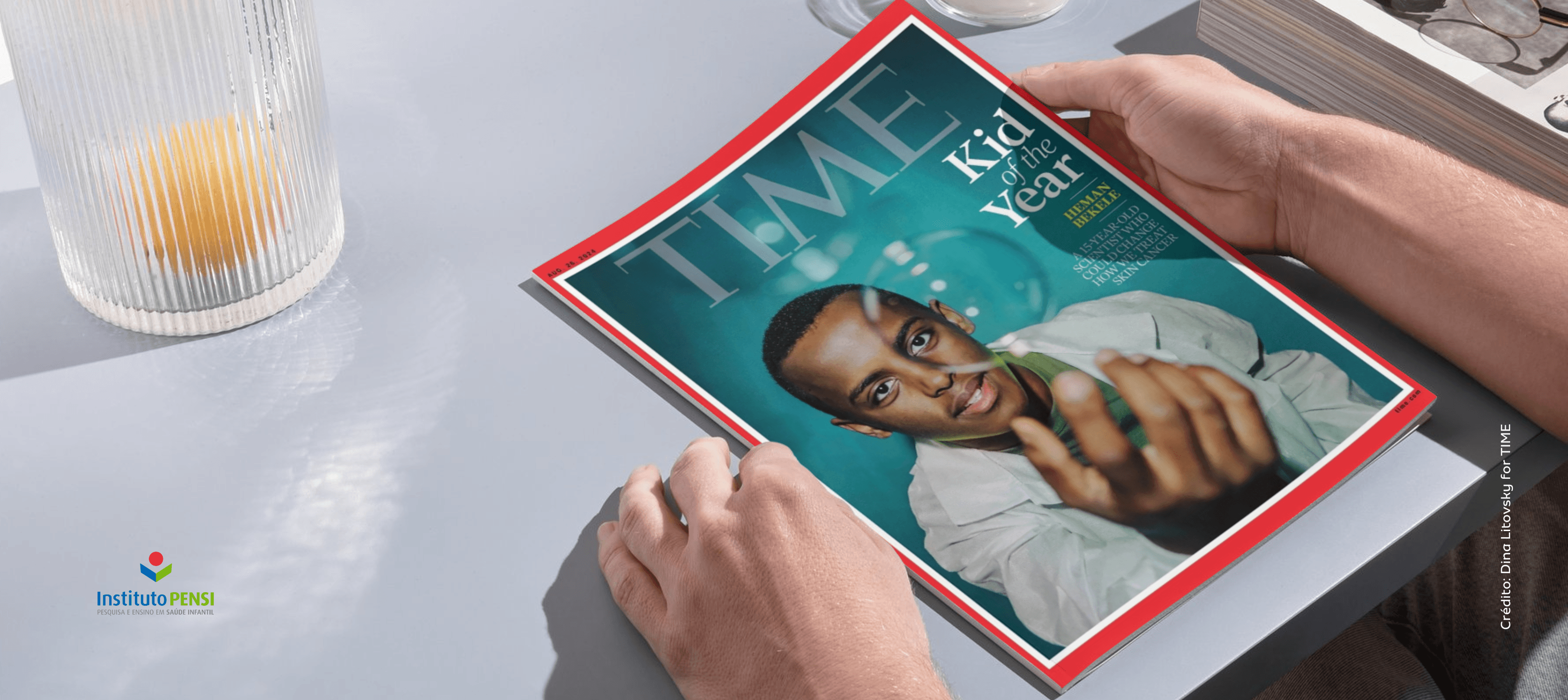 O homem do ano desta vez é um garoto de 15 anos