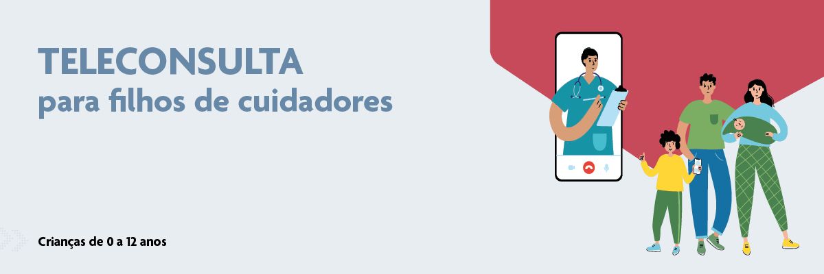 Telemedicina social: atendimento gratuito para filhos de cuidadores