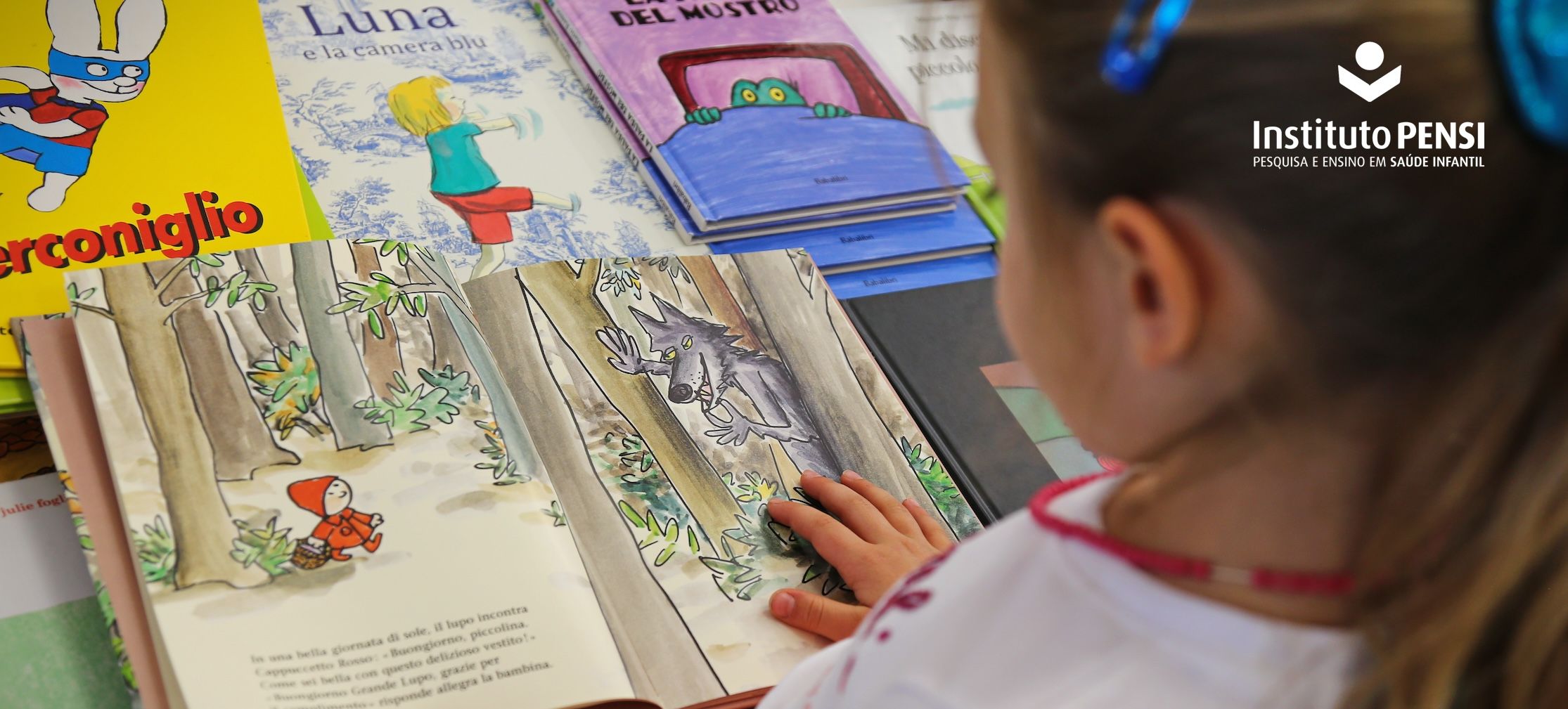 Viaje pelas páginas dos livros de faz de conta