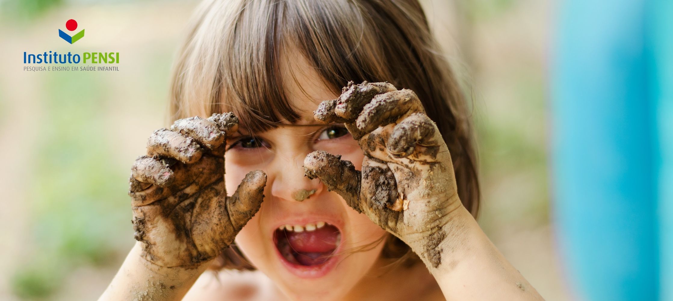Sujeira durante brincadeira é benéfica à saúde