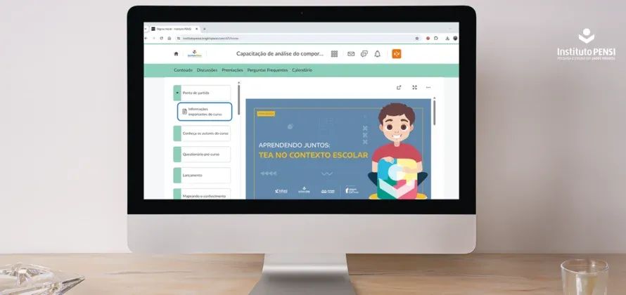 PENSI lança EAD interativo de 120 horas para capacitação em TEA