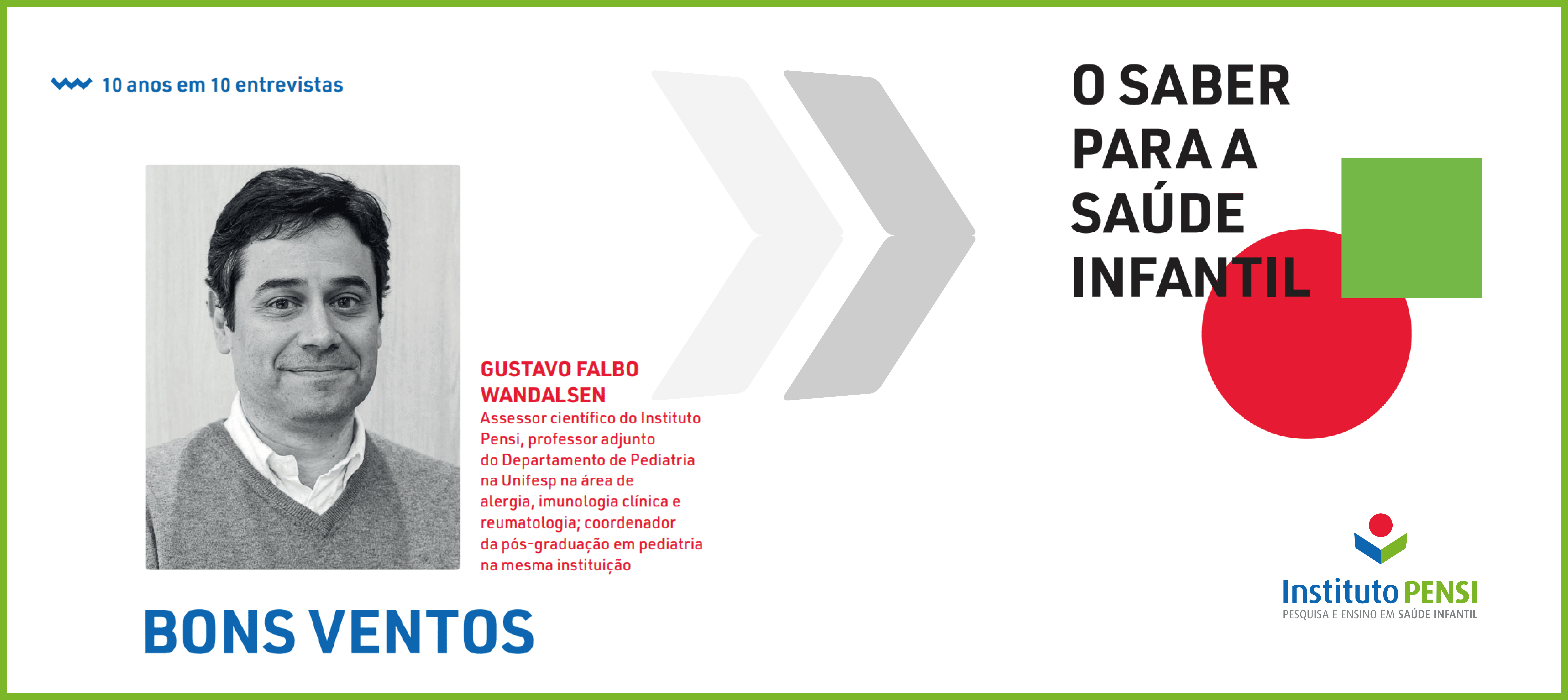 [ ENTREVISTA] Bons ventos – Gustavo Falbo Wandalsen