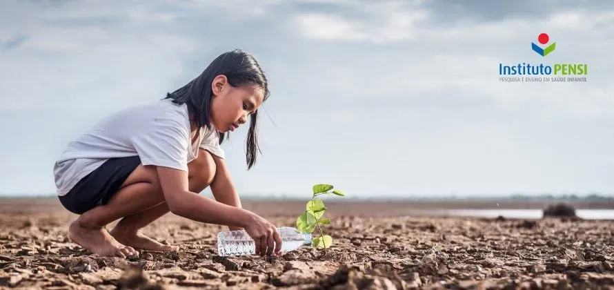 Falando das mudanças climáticas e seus problemas com as crianças