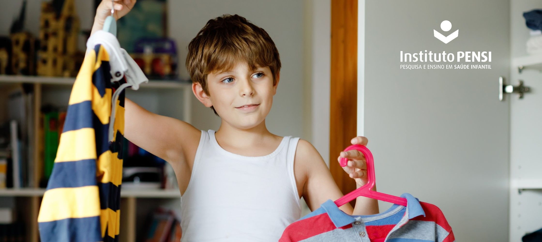 Dando autonomia para seus filhos se vestirem